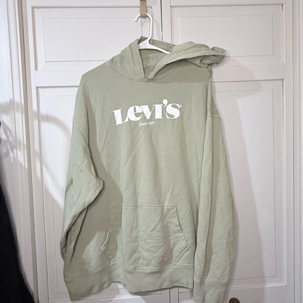 Levi's Men's Light Green Hoodie